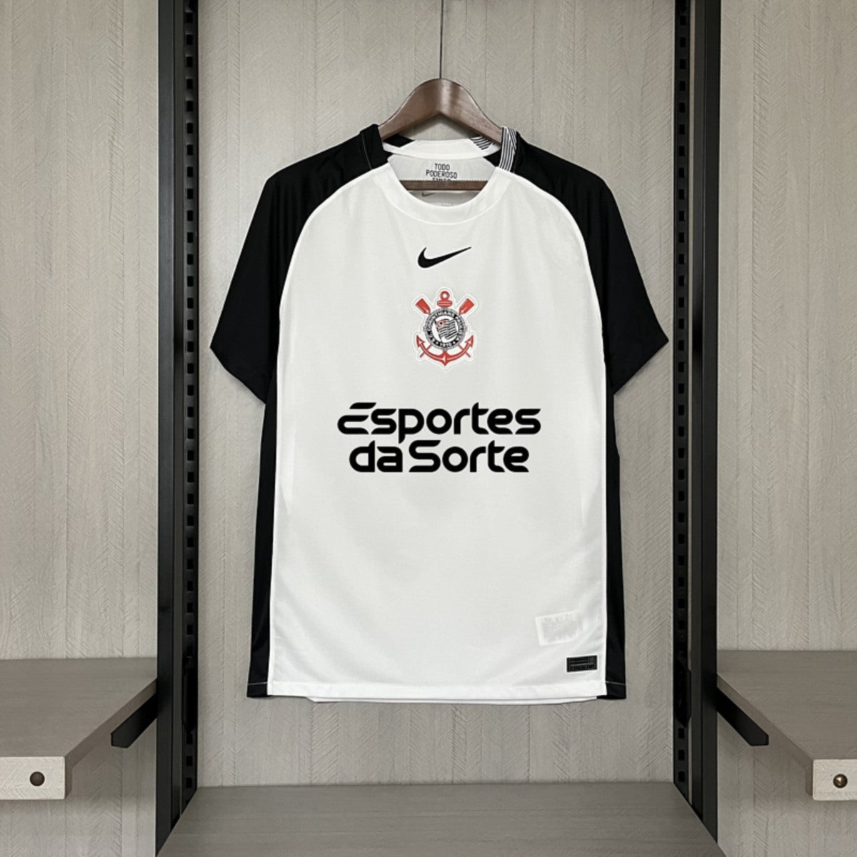 Camisola SC Corinthians 2025-26 Principal Versão Adepto