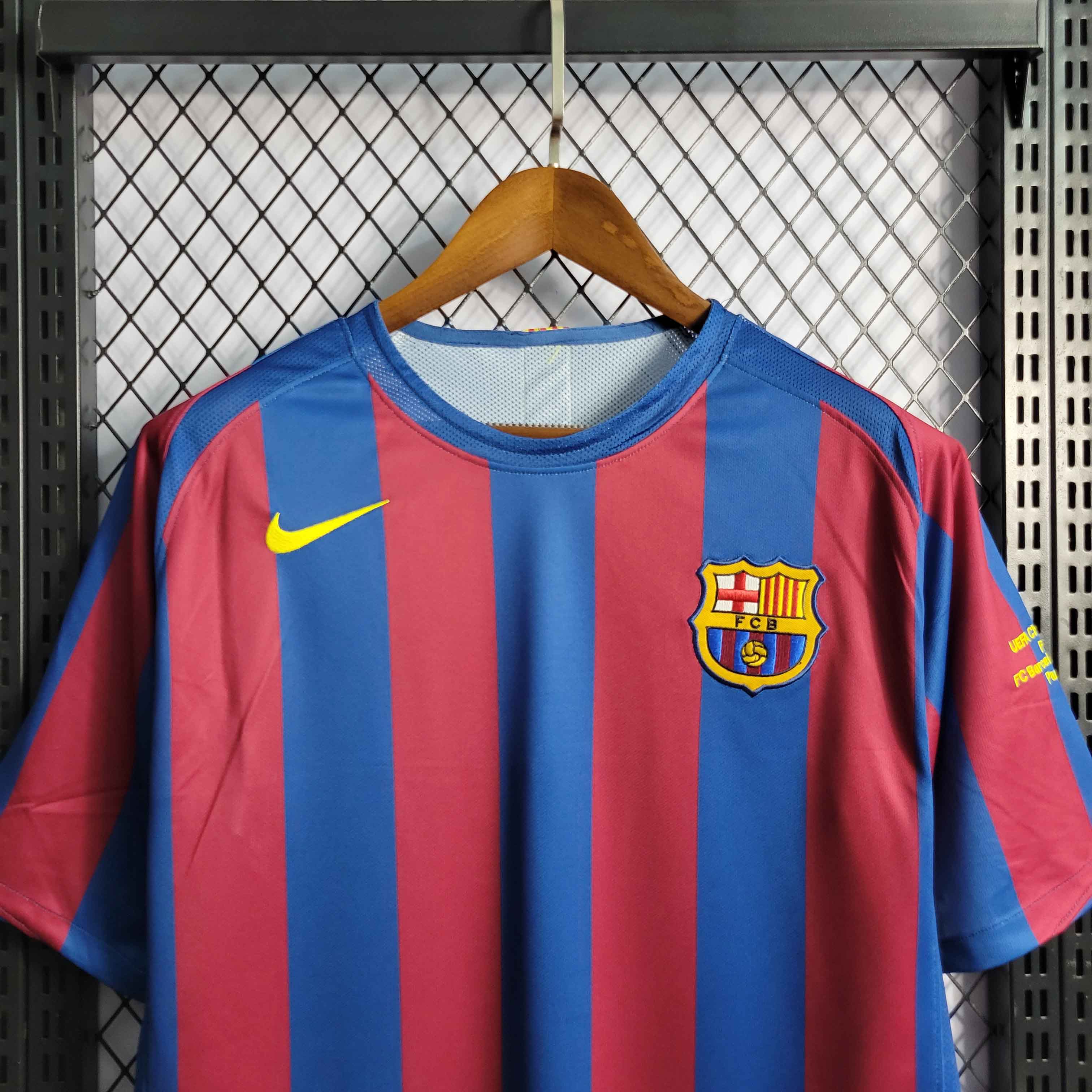 Camisola FC Barcelona 2005-06 Principal Final UCL