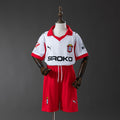 Kit Criança Real Sporting de Gijón 2025-26 Alternativo