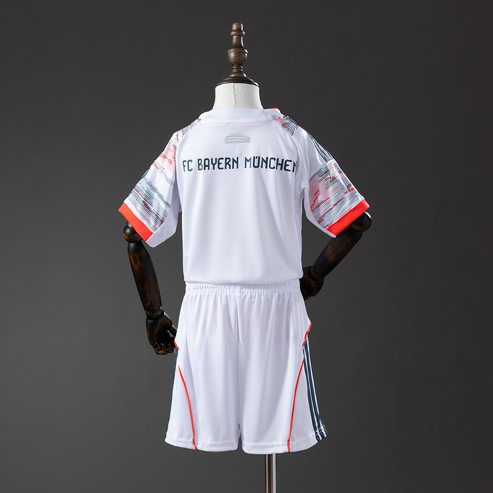 Kit Criança FC Bayern Munique 2025-26 Alternativo