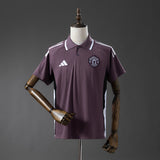 Polo M-UNITED 2025-26 Roxo Escuro