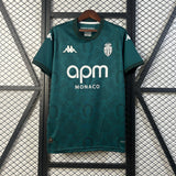 Camisola AS Monaco 2025-26 Alternativa Verde Versão Adepto