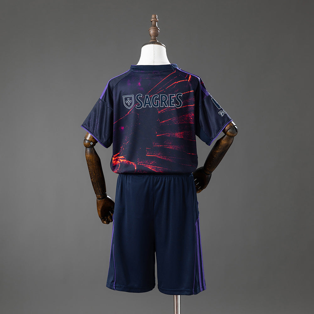 Kit Criança SLB 2025-26 Alternativo Azul