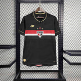 Camisola São Paulo FC 2025-26 Alternativa Preta Lisa Versão Adepto