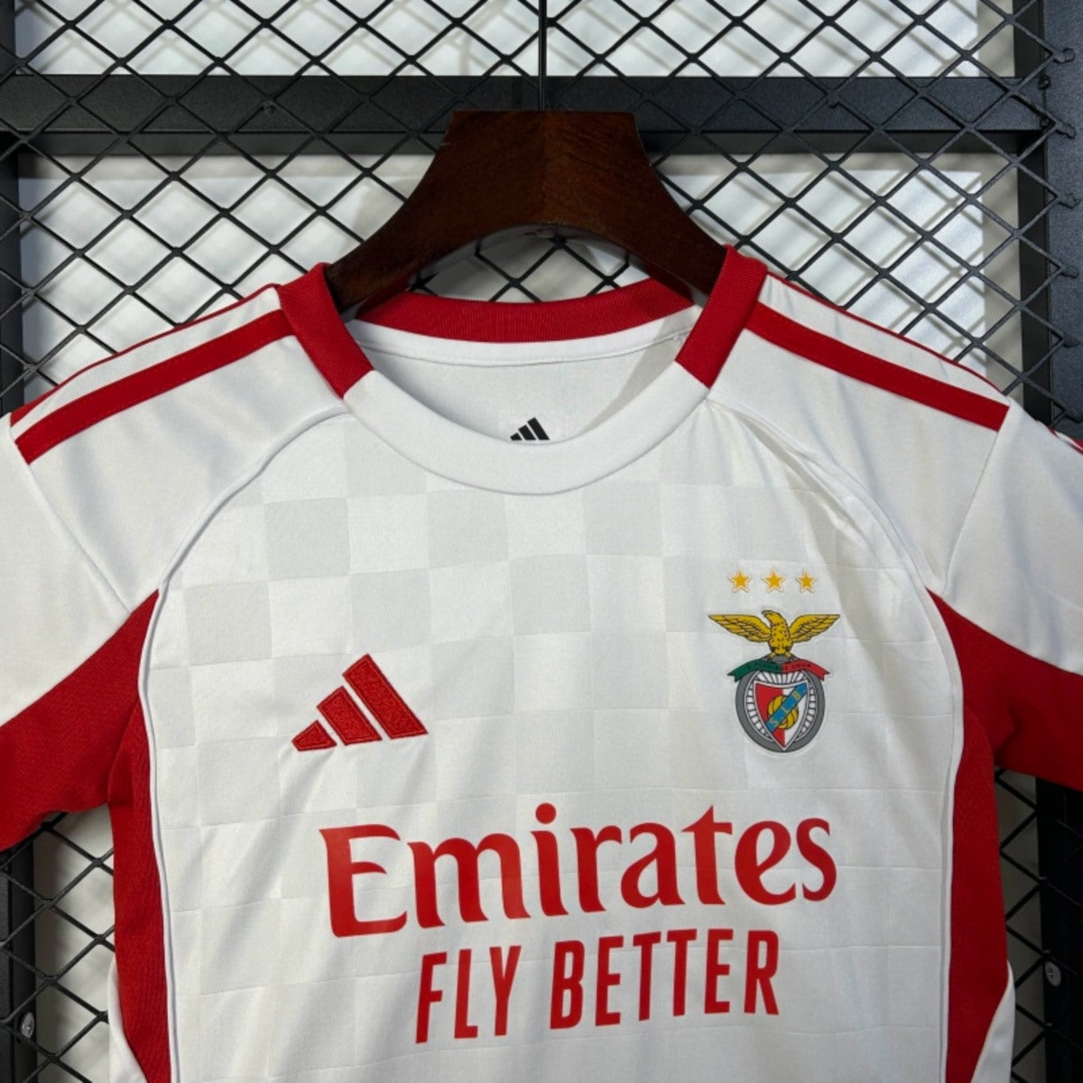 Kit Criança SLB 2025-26 Alternativo Branco