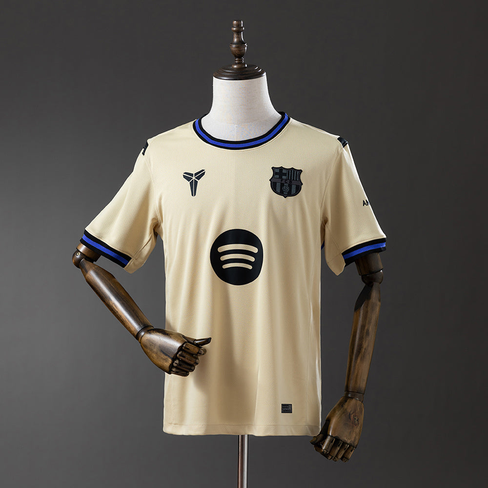 Camisola FC Barcelona 2025-26 Alternativa Amarela Versão Adepto