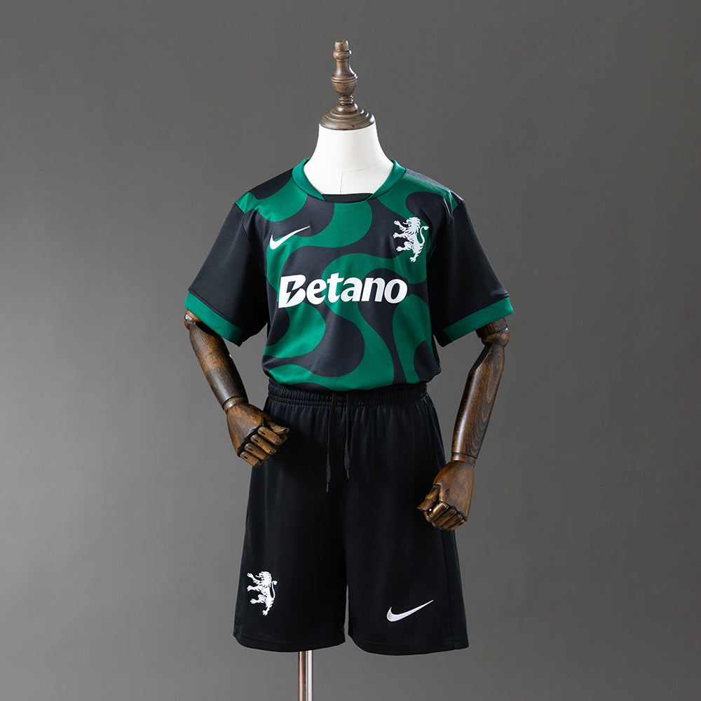 Kit Criança SCP 2025-26 Alternativo Verde