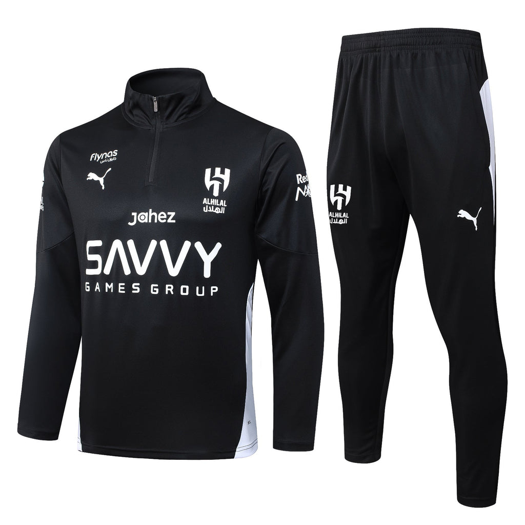 Fato de Treino Al-Hilal SFC 2025-26 - Camisola com Fecho