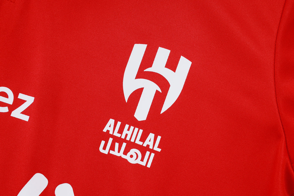 Fato de Treino Al-Hilal SFC 2025-26 - Camisola com Fecho
