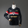 Camisola Manga Comprida São Paulo FC 2025-26 Alternativa Preta Versão Adepto