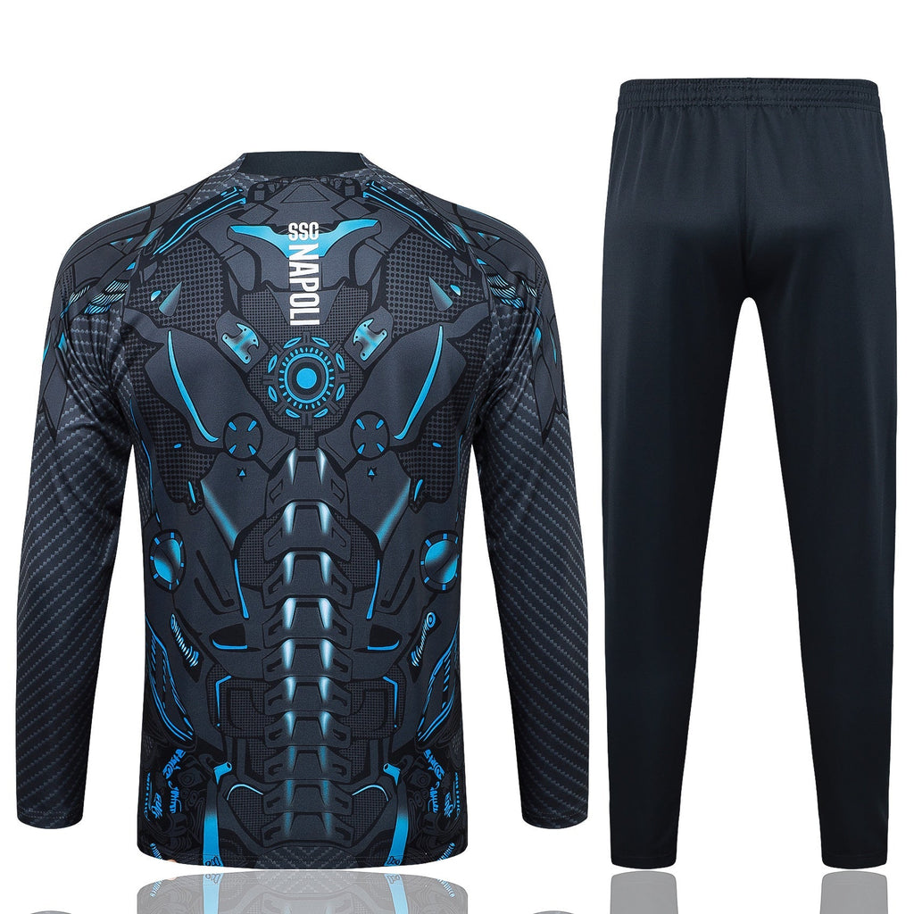 Fato de Treino Napoles 2025-26 - Camisola com Fecho
