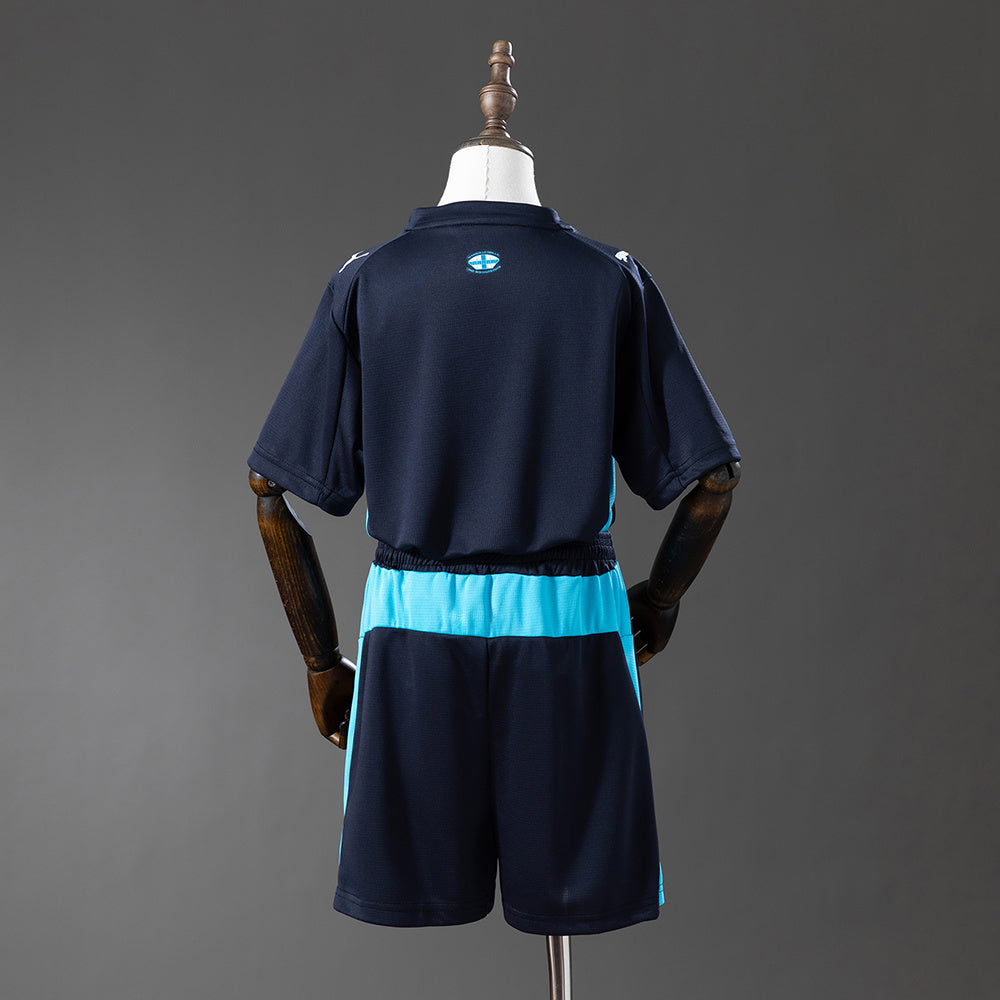 Kit Criança Olympique Marselha 2025-26 Alternativo