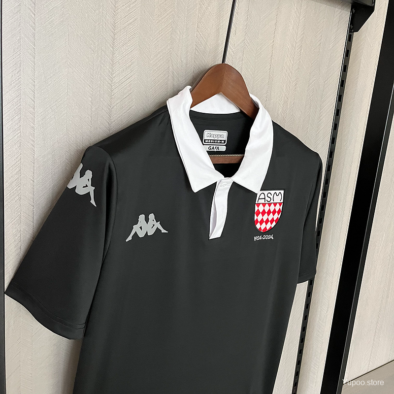 Camisola Monaco 2025-26 Edição Especial 100º Aniversário Versão Adepto
