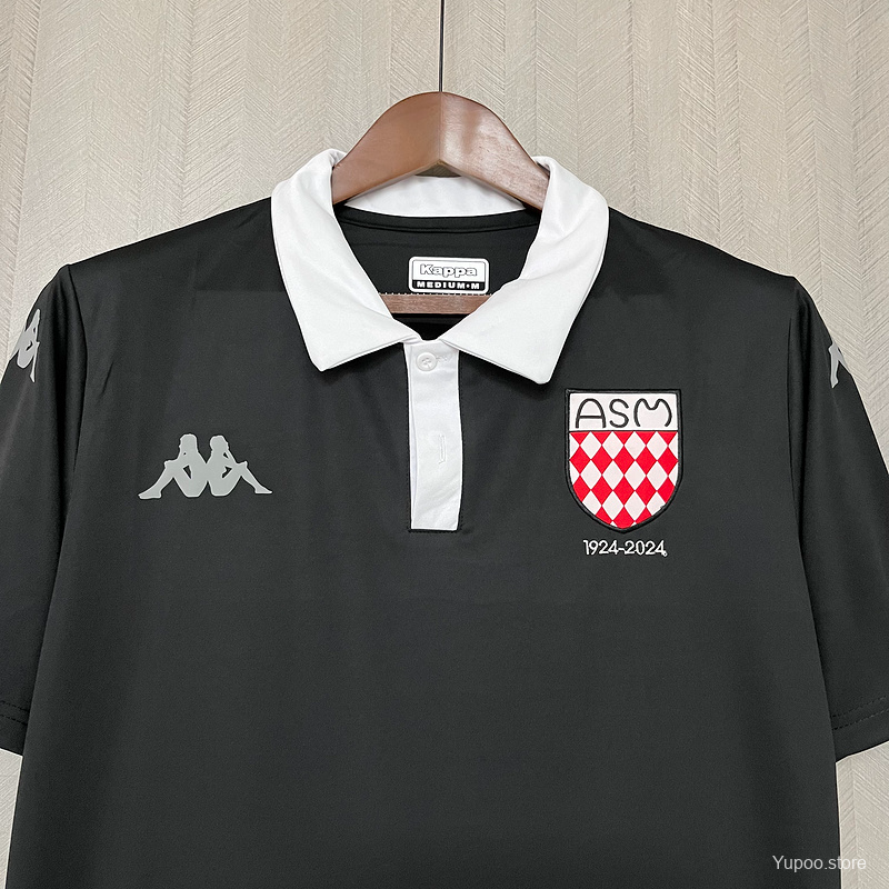 Camisola Monaco 2025-26 Edição Especial 100º Aniversário Versão Adepto