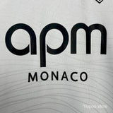 Camisola AS Monaco 2025-26 Alternativa Branca Versão Adepto