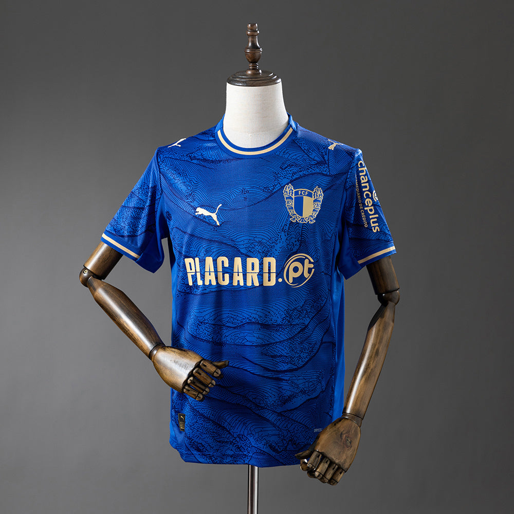 Camisola FC Famalicão 2025-26 Alternativa Azul Versão Adepto
