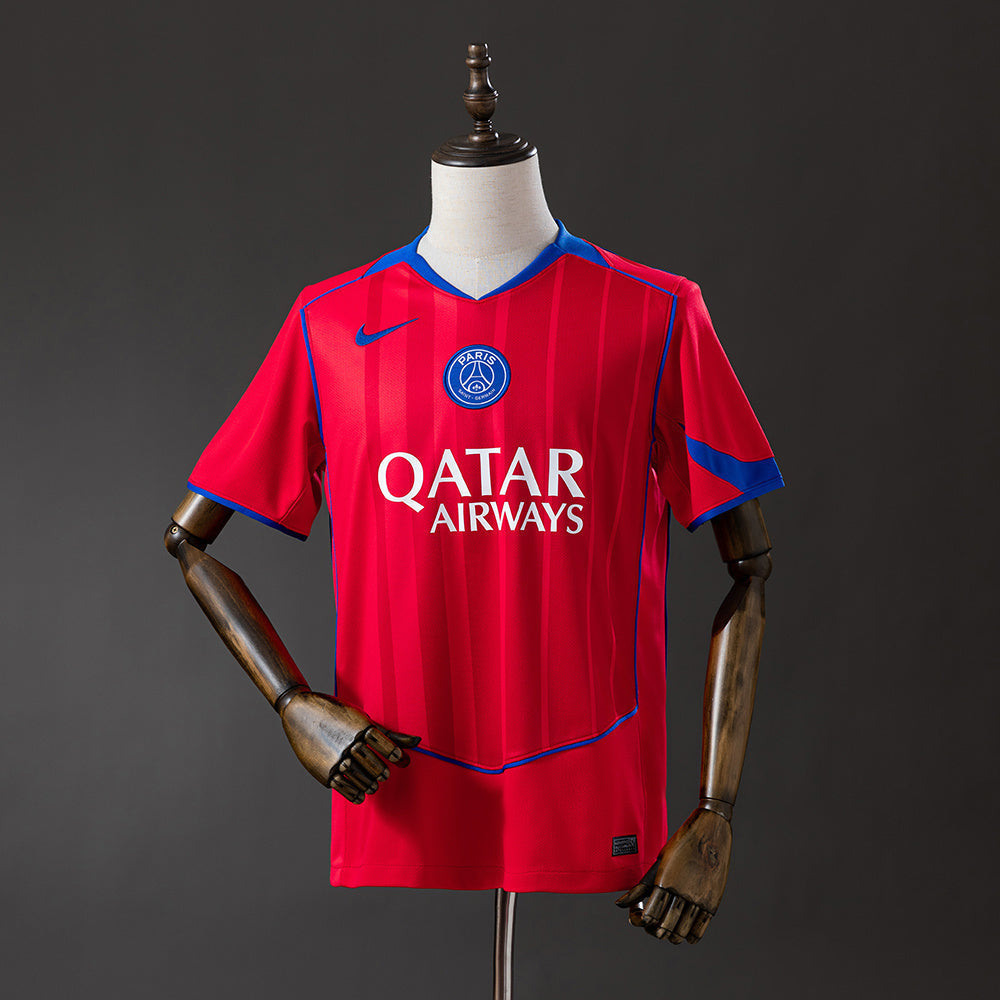 Camisola FC Paris Saint-Germain 2025-26 Alternativa Vermelha Versão Adepto