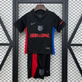 Kit Criança FC Barcelona 2025-26 Edição Travis Scott