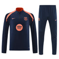 Fato de Treino FC Barcelona 2025-26 - Camisola com Fecho