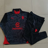 Fato de Treino Ac Milan 2025-26 - Camisola com Fecho