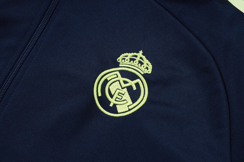 Fato de Treino Real Madrid CF 2025-26 Casaco sem Capuz
