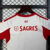 Kit Criança SLB 2025-26 Alternativo Branco