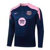 Fato de Treino FC Barcelona 2025-26 - Camisola com Fecho