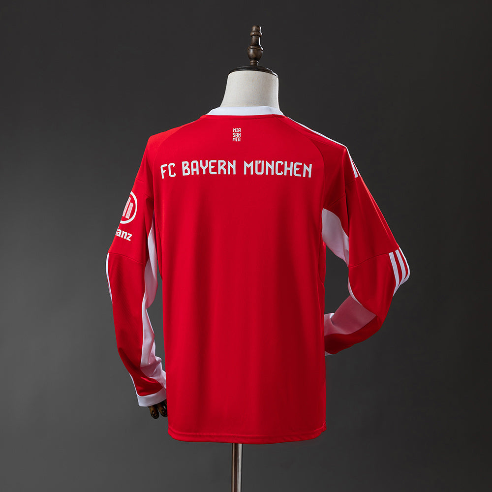 Camisola Manga Comprida FC Bayern Munique 2025-26 Principal Versão Adepto