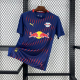 Camisola RB Leipzig 2025-26 Alternativa Azull Versão Adepto