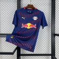 Camisola RB Leipzig 2025-26 Alternativa Azull Versão Adepto