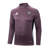 Fato de Treino M-United 2025-26 - Camisola com Fecho