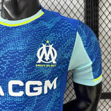 Camisola Olympique Marselha 2025-26 Alternativa Azul Clara Versão Jogador