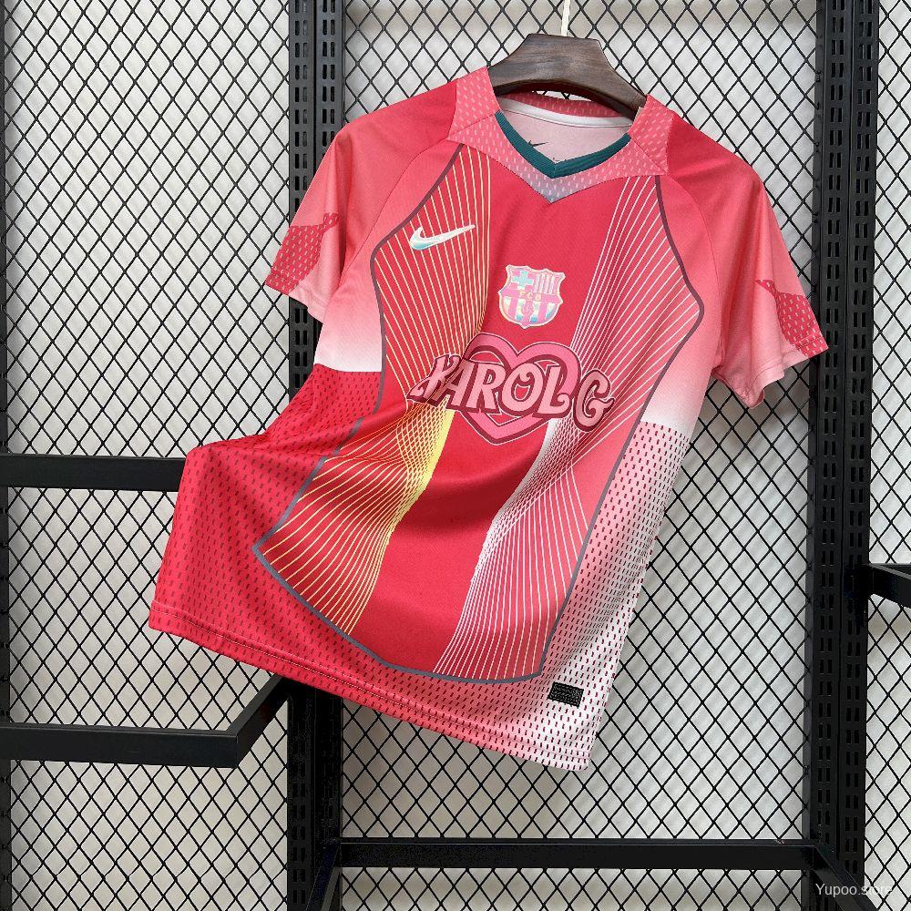 Camisola FC Barcelona 2025-26 Edição Karol G Versão Adepto