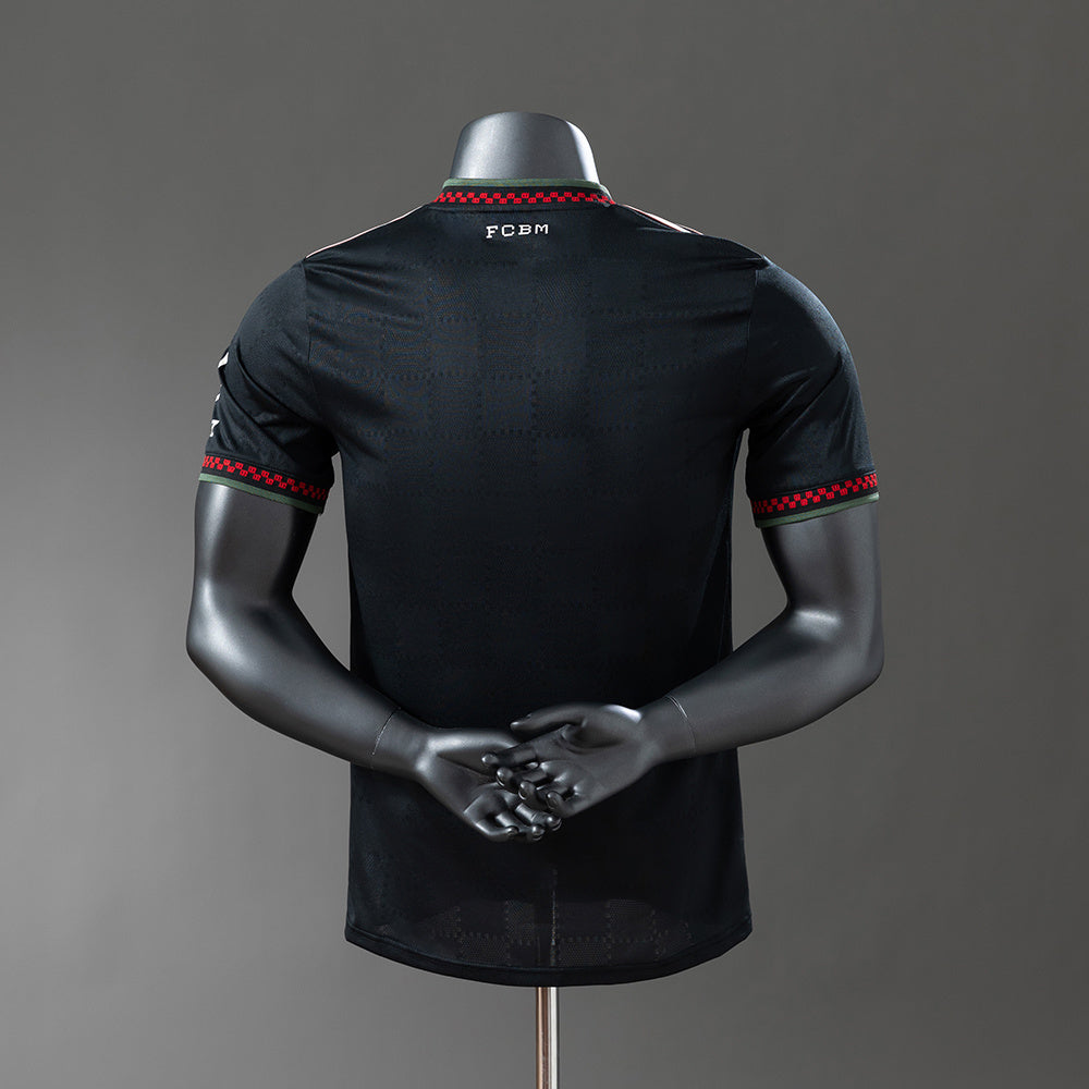 Camisola FC Bayern Munique 2025-26 Alternativa Preta Versão Jogador