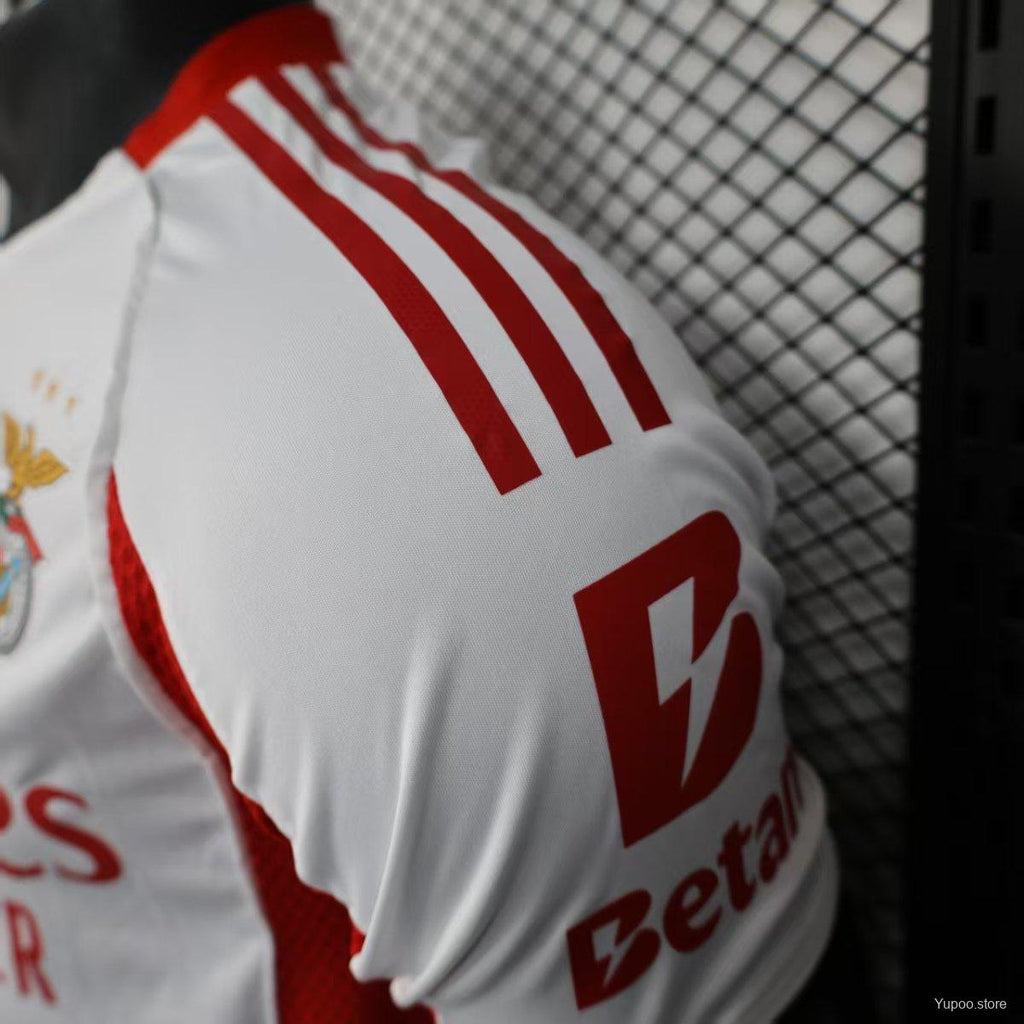 Camisola SLB 2025-26 Alternativa Branca Versão Jogador