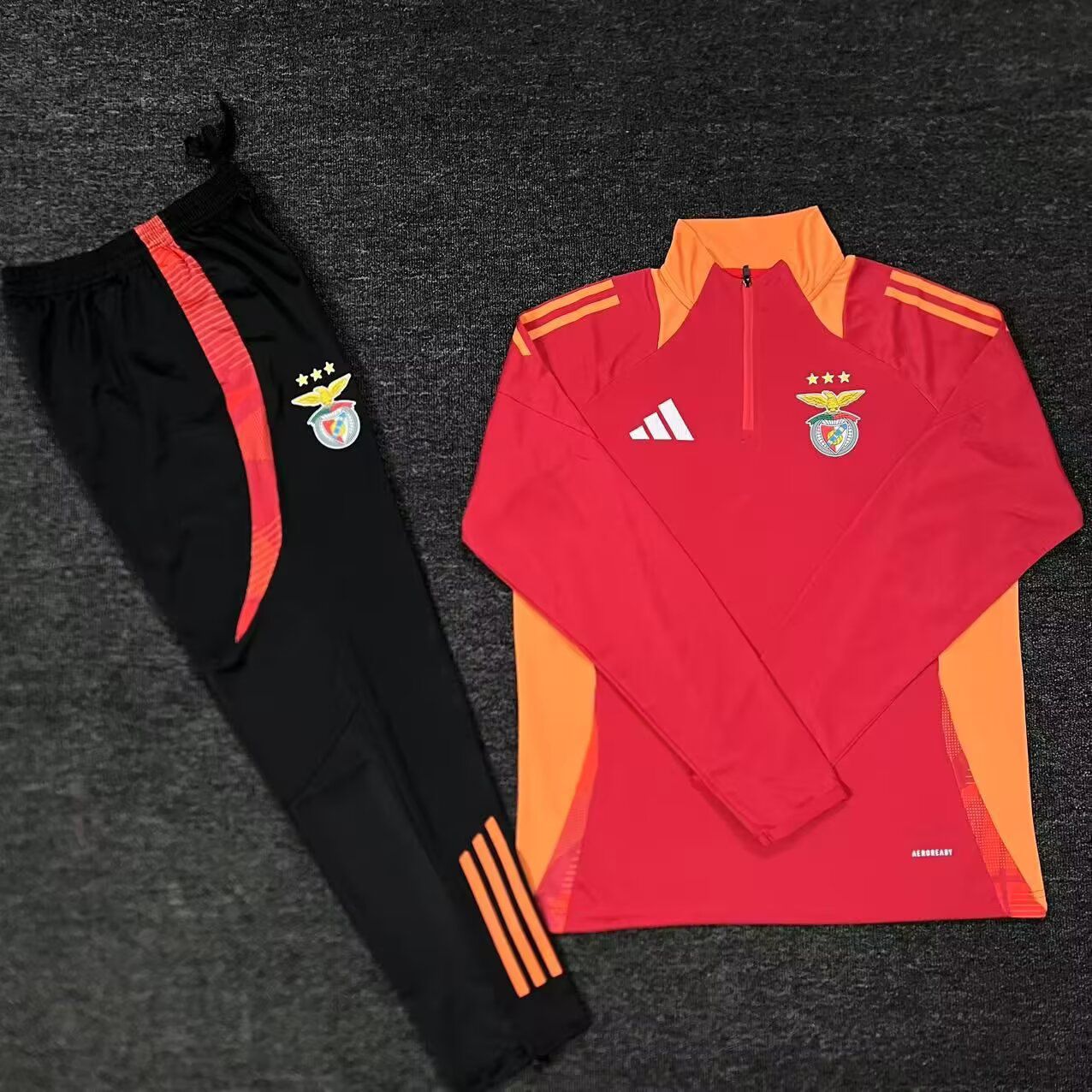 Fato de Treino S.L.B. 2025-26 - Camisola com Fecho