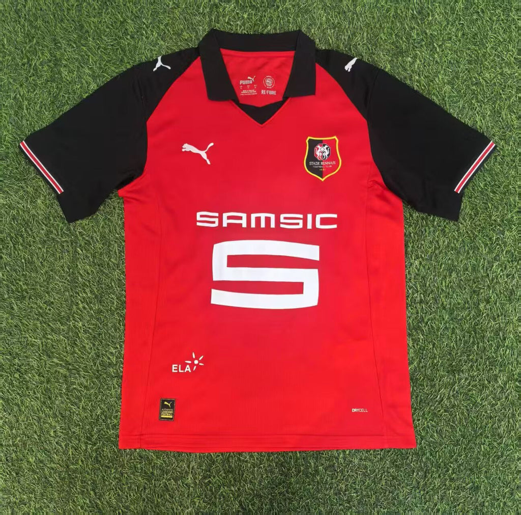 Camisola Stade Rennais FC 2025-26 Principal Versão Adepto