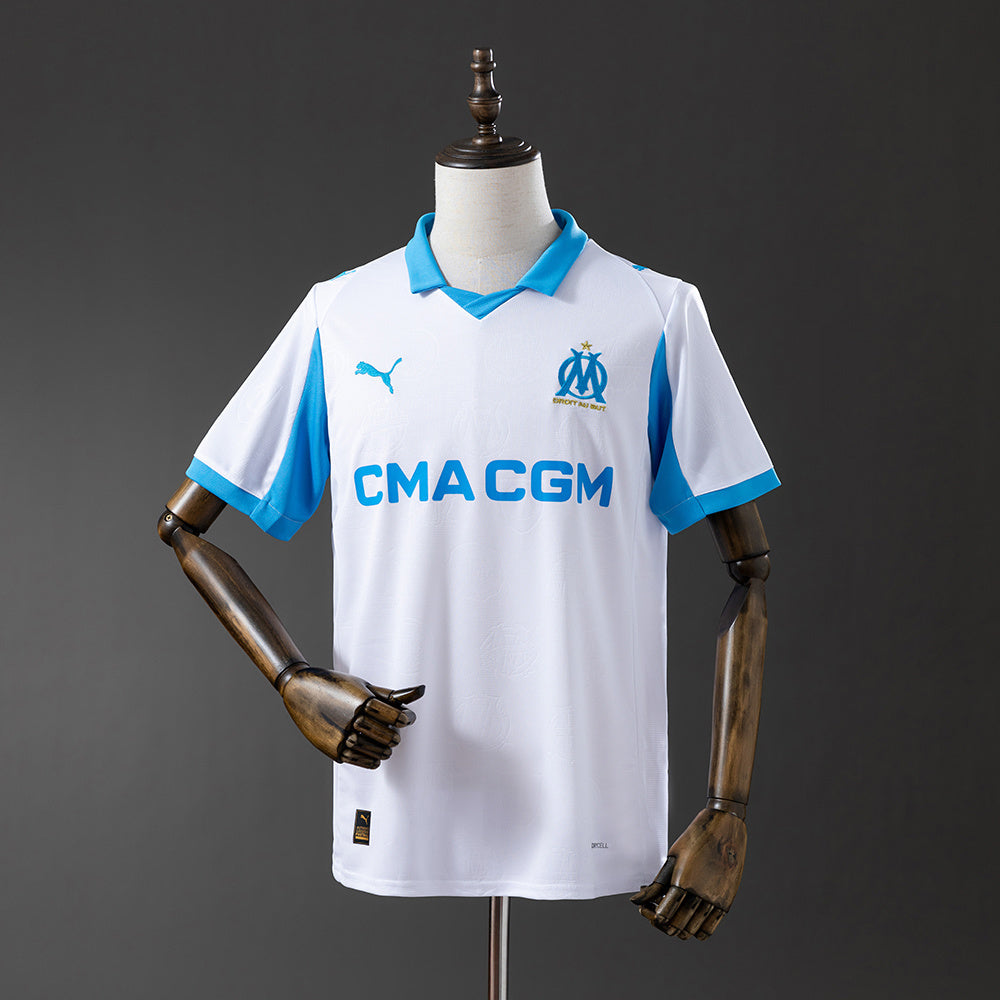 Camisola Olympique Marselha 2025-26 Principal Versão Adepto