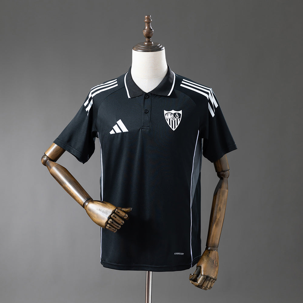 Polo Sevilha FC 2025-26 Preto
