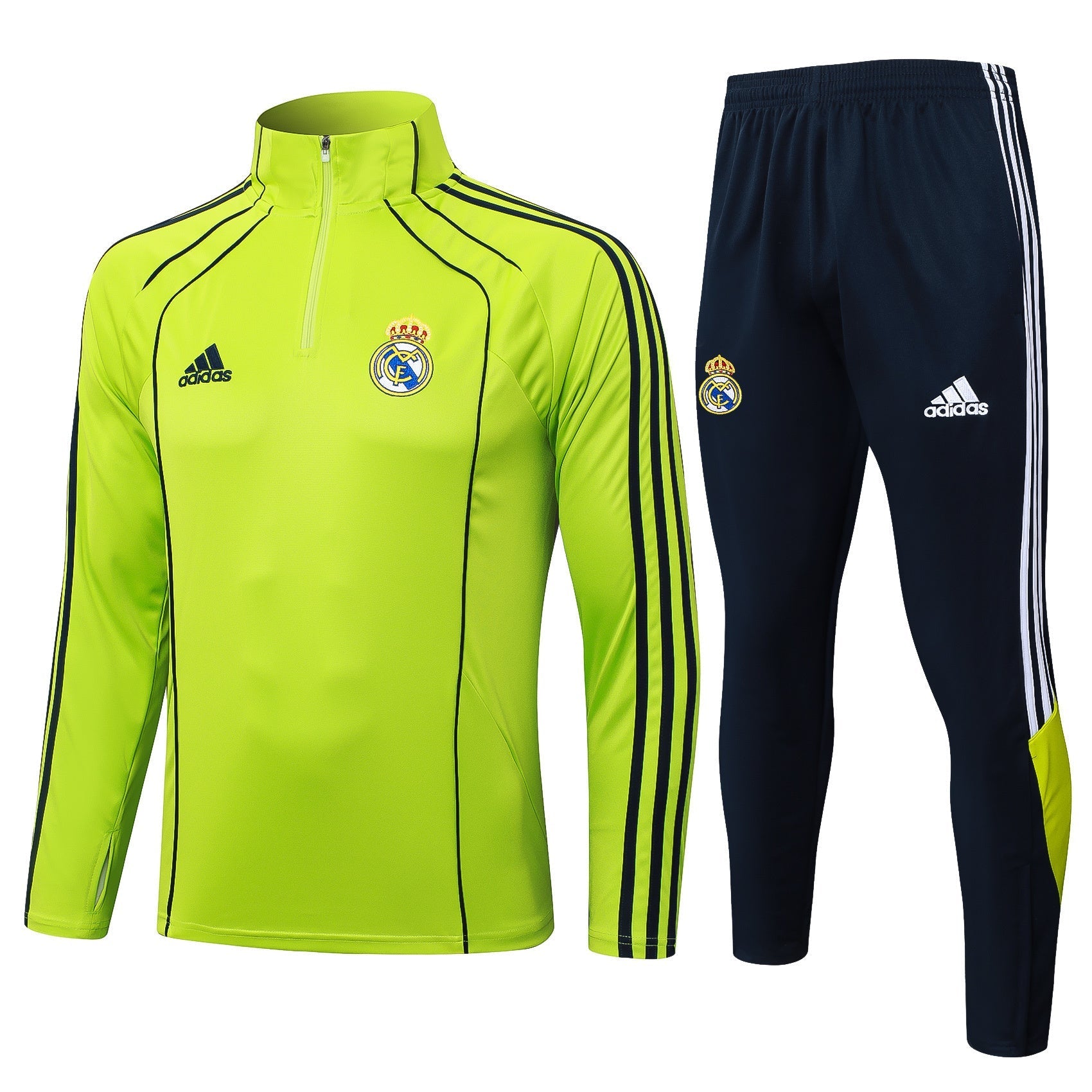 Fato de Treino Real Madrid CF 2025-26 - Camisola com Fecho