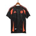 Camisola Colombia 2024 Alternativa Preta Versão Adepto
