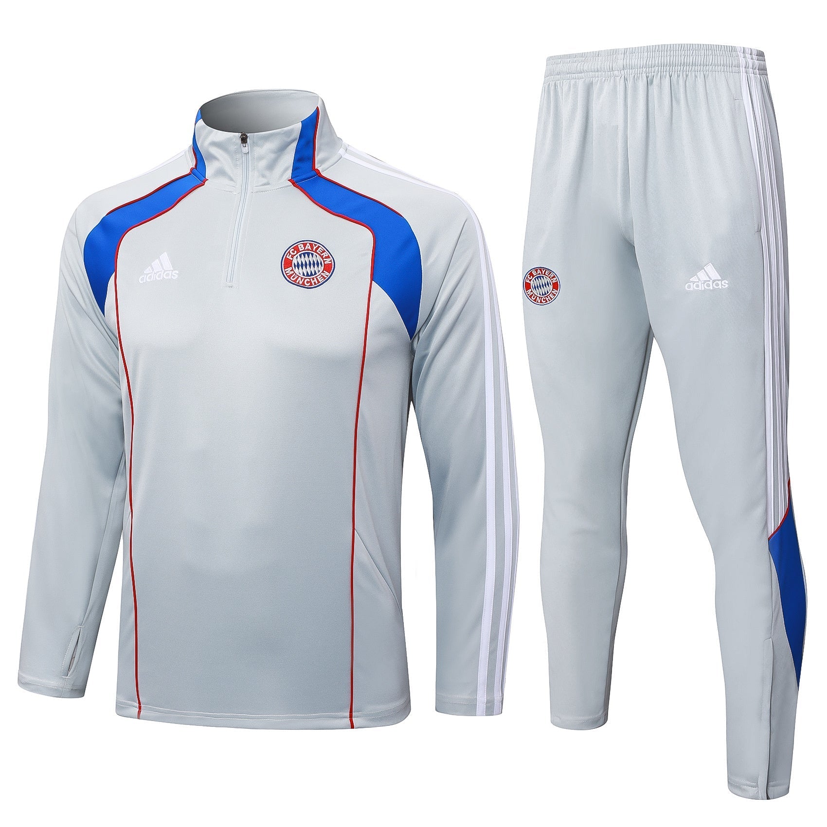 Fato de Treino FC Bayern Munique 2025-26 - Camisola com Fecho