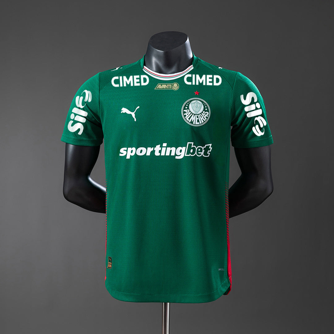 Camisola SE Palmeiras 2026-27 Principal Jogador Adepto Todos Patrocinadores