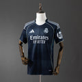 Camisola Real Madrid CF 2025-26 Alternativa Azul Escura Versão Adepto