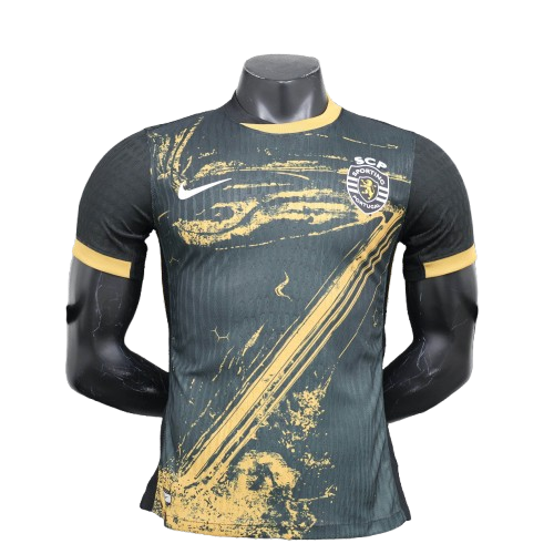 Camisola 3º Equipamento Sporting CP Preta 24/25 - Player