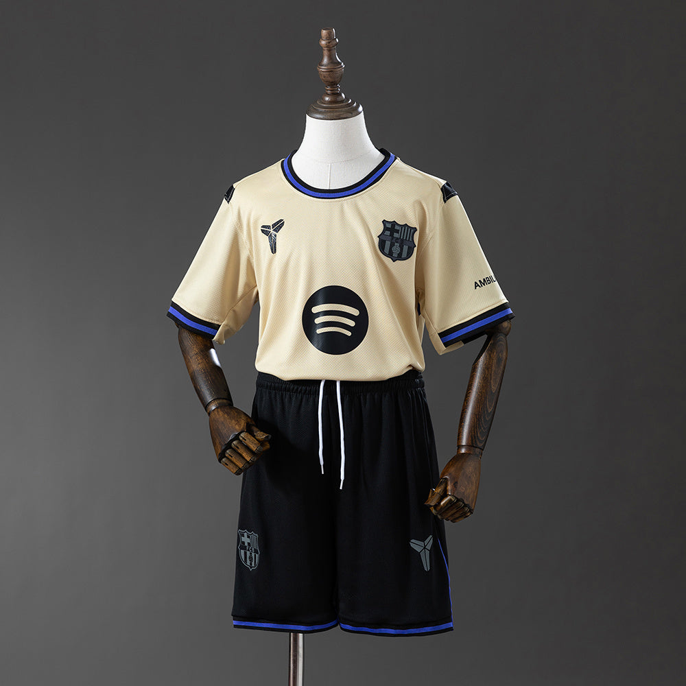 Kit Criança FC Barcelona 2025-26 Alternativo