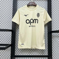 Camisola AS Monaco 2025-26 Alternativa Amarela Versão Adepto