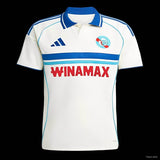 Camisola RC Strasbourg 2025-26 Alternativa Branca Versão Adepto