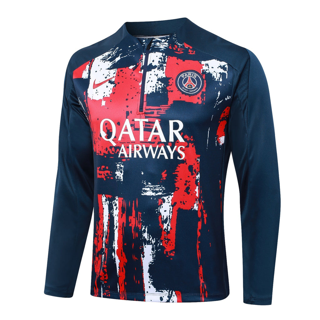 Fato de Treino FC Paris Saint-Germain 2025-26 - Camisola com Fecho