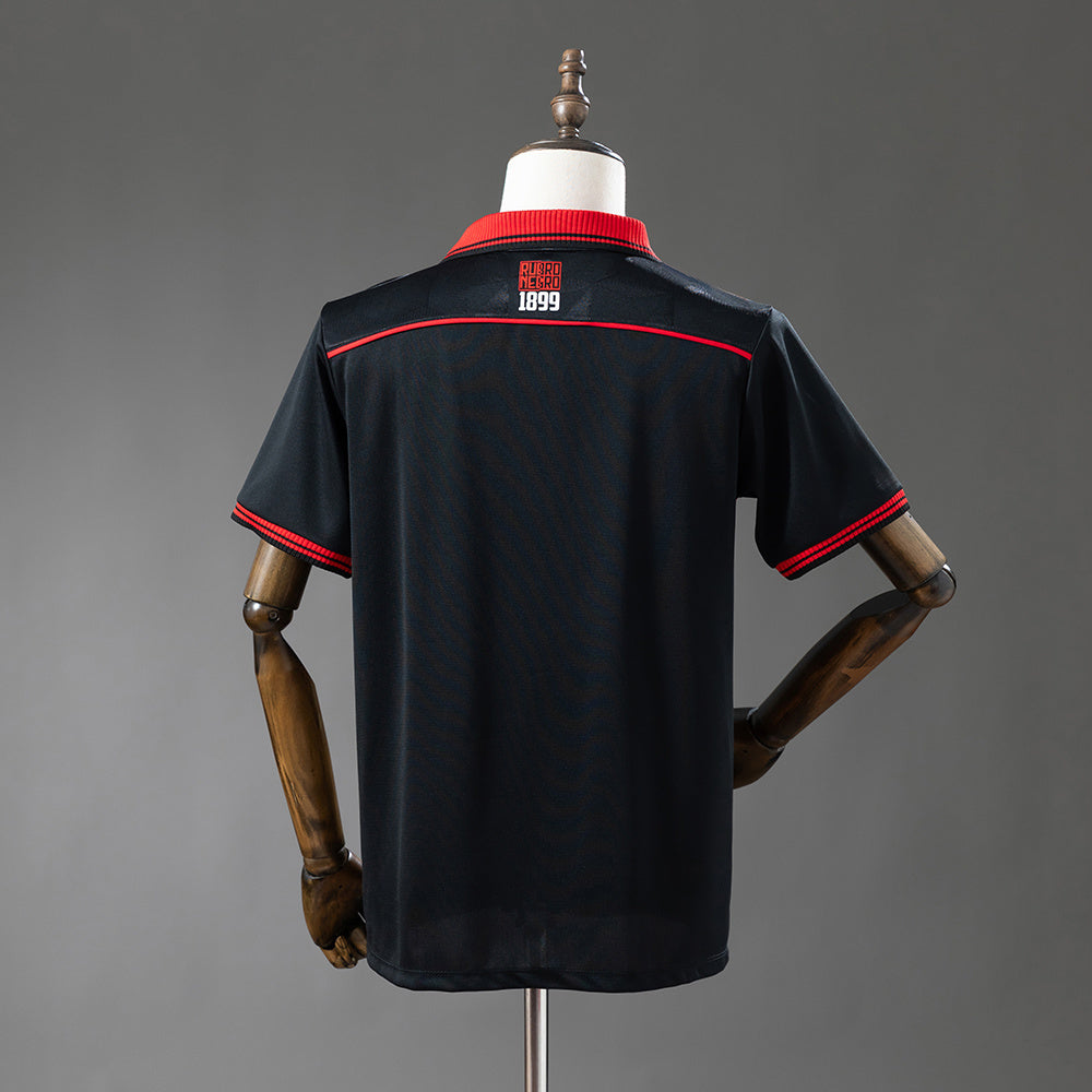 Camisola EC Vitoria 2025-26 Alternativa Preta Lisa Versão Adepto
